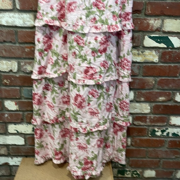 Show Me Your Mumu  Lady Corset Tiered Maxi Dress Garden Romantic size 2X New - Picture 10 of 12